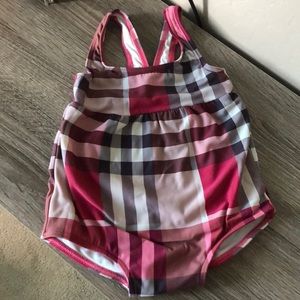 Infant Girl’s Burberry Swimsuit